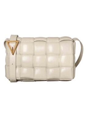 Bottega Veneta Padded Cassette Classic White Leather